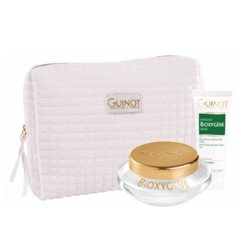 500878 Radiance Enhancing Skincare Pouch - Bioxygene Cream 50ml, Bioxygene Mask 20ml